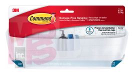 3M Command(TM) Shower Caddy with Water-Resistant Strips, BATH11-ESBU
