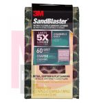 3M SandBlaster Ultra Flexible Sanding Sponge  20909-60-UFS 4.5 in x 2.5 in x 1 in 60 grit Coarse 10/cs