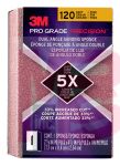 3M Pro Grade Precision Sanding Sponge Dual Angle 24301PGP-F-DA 2.875 in x 4.5 in x 1 in 120 grit Fine 12/case