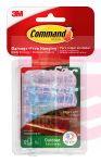 3M Command(TM) Outdoor Rope Light Clips with Foam Strips 17301CLRAW-ES