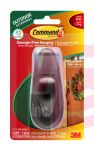 3M Command(TM) Outdoor Forever Classic Large Oil Rubbed Bronze Metal Hook with Foam Strips FC13-ORB-AWES