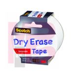 3M Scotch Dry Erase Tape 1905R-DE-WHT  1.88 in x 5 yd (48 mm x 4 57 m)