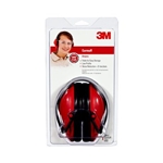 3M 90560-4C Low Profile Folding Earmuff Red - Micro Parts &amp; Supplies, Inc.