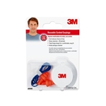 3M Corded Reusable Earplugs, 90586-10DC, 1 pair with case/pack, 10 packs/case