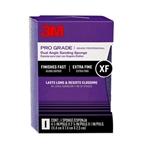 3M 24302XF Pro Grade Dual Angle Sanding Sponge 4.5 in x 2 7/8 in x 1 in Extra Fine - Micro Parts &amp; Supplies, Inc.