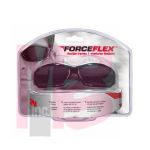 3M 92231-80025 ForceFlex Flexible Safety Eyewear Black Frame Full Frame/Gray Lens - Micro Parts &amp; Supplies, Inc.
