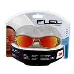 3M 90987-80025 Fuel Sport High Performance Safety Eyewear Titanium Frame/Red Mirror Lens - Micro Parts &amp; Supplies, Inc.