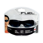3M 90878-80025 Fuel X2 High Performance Safety Eyewear Glossy Black Frame/Gray Lens - Micro Parts &amp; Supplies, Inc.