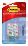 3M Command Clear Medium Crystal Hook 17095CLR-ES