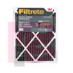 3M Filtrete Allergen Defense Odor Reduction Filter AOR03-2P-6E-NA  MPR 1200 20 in x 25 in x 1 in (50.8 cm x 63.5 cm x 2.5 cm).8 cm x 63.5 cm x 2.5 cm) 2/pk