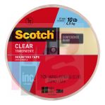 3M Scotch Mounting Tape 410-LongDC 1 in x 450 in Clear 6 per case