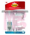 3M Command Bath Squeegee and Hook Stainless Steel and Satin Nickel  BATH32-SS-ES