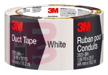 3M White Duct Tape 3920-WH 1.88 in x 20 yd (48 mm x 182 m) 12 per case