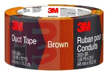 3M Brown Duct Tape 3920-BR 1.88 in x 20 yd (48 mm x 182 m) 12 per case
