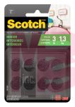 3M Scotch™ Indoor Fasteners RF7061X 5/8 in x 5/8 in (158 mm x 158 mm)