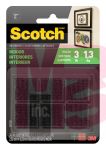 3M Scotch Indoor Fasteners RF7121X  7/8 in x 7/8 in (22 mm x 22 mm)