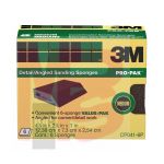 3M Sanding Angled Sponge CP041-6P  2 7/8 in x 4 7/8 in x 1 in Medium