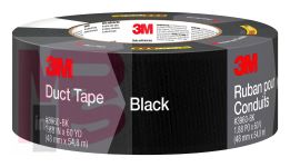 3M Black Duct Tape 3960-BK  1.88 in x 60 yd (48 mm x 54 8 m)