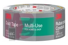 3M Multi-Use Duct Tape 2930-C 1.88 in x 30 yd (480 mm x 274 m) 12 rls/cs