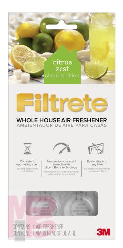3M Filtrete Whole House Air Freshener- Citrus Zest  WHAF-1-CZ