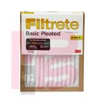 3M Filtrete Basic Pleated Air Filter  FBA27CI-6 16 in x 30 in x 1 in (40.6 cm x 76.2 cm x 2.5 cm)