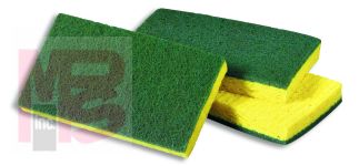 3M Scotch-Brite Medium Duty Scrub Sponge 74  6.1 in x 3.6 in x 0.7 in  20/case