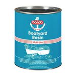Bondo Marine Products Boatyard Resin, 3694, 1 Gallon (US), 4 per case