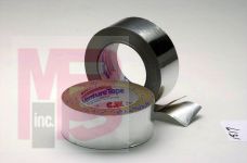 3M Venture Tape Aluminum Foil Tape 1517CW Natural Aluminum 72 mm x 50 m 16 per case