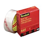 3M 845 Scotch Book Tape 1-1/2 in x 15 yd Roll - Micro Parts &amp; Supplies, Inc.