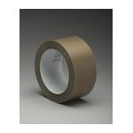 3M PTFE Glass Cloth Tape 5451 Brown, 1/2 in x 36 yd 5.3 mil