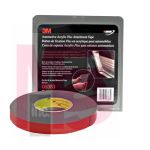 3M 6383 Automotive Acrylic Plus Attachment Tape Black 7/8 in x 20 yd 45 mil - Micro Parts &amp; Supplies, Inc.