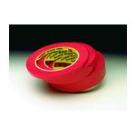 Scotch Cellophane Tape 650 Red, 1/2 in x 72 yd, 72 per case Bulk