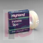 3M 6200 Highland Invisible Tape 1/2 in x 1296 in Boxed - Micro Parts &amp; Supplies, Inc.