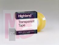 3M  5910  Highland  Transparent Tape 3/4 in x 1296 in - Micro Parts &amp; Supplies, Inc.
