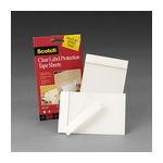 3M 822P Tape Sheets Clear 4 in x 6 in - Micro Parts &amp; Supplies, Inc.