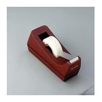 Scotch Desk Tape Dispenser C-38, Burgundy