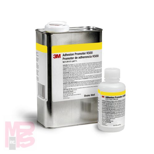 3M Adhesion Promoter K500  4 oz bottle  24 per case