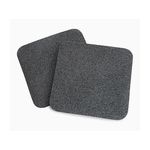 3M Safety-Walk Slip-Resistant General Purpose Tapes and Treads 610, Black, 5.5 in x 5.5 in, Tread, 50/case