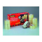 3M 375-Dispenser Scotch Box Sealing Tape with Dispenser PSD3 Clear 48 mm X 50 m - Micro Parts &amp; Supplies, Inc.