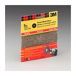 3M Aluminum Oxide Disc 9152DC-NA, 5 in, Coarse grit, 5/pk