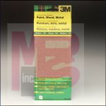 3M Aluminum Oxide Sandpaper 9016NA  3-2/3 in x 9 in  Medium grit  6/pk