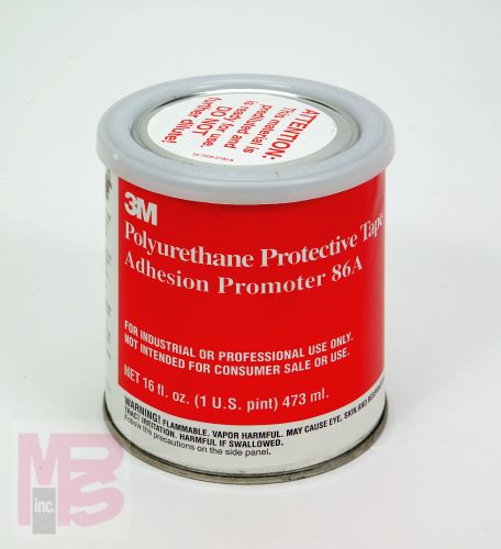 3M Adhesion Promoter 86A  Transparent   1 Pint  12 per case