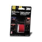 3M Scotchlite Reflective Tape 03458C, 1 in x 36 in, Red