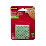 Scotch Heavy Duty Mounting Squares 311DC, 48 - 1 in Squares