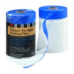 3M PT2090-35 Hand-Masker Pre-Taped Plastic Drop Cloth  - Micro Parts &amp; Supplies, Inc.