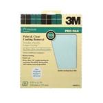 3M 88608NA Pro-Pak Sandpaper Paint and Varnish Removal 9 in x 11 in P120D grit - Micro Parts &amp; Supplies, Inc.