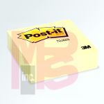 3M Post-it(R) Notes 675-YL, 4 in x 4 in, Canary Yellow Lined