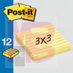 3M Post-it(R) Notes 630SS, 3 in x 3 in (7.62 cm x 7.62 cm) Canary Yellow Lined