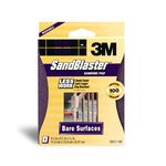 3M SandBlaster Bare Surfaces Sanding Sponges, 20917-100, Med 100, Sleeved, 12 Per Case