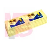 3M Post-it(R) Pop-up Dispenser Notes R350-YW, 3 in x 5 in (7.62 cm x 12.7 cm) Canary Yellow